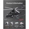 Конструктор CaDa Военный вертолет WZ-10 на р/у (989 деталей), C61005W 6776c435d43611ef0a8 - фото 1696264