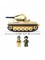 Конструктор Бронированный танк M38-B0691 ecd6a9b6d12f11ef0a8 - фото 1696500