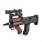 Конструктор CaDA Автомат Groza Rifle (1504 деталей), C81022W 675371c3d43611ef0a8 - фото 1696728