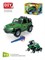 Конструктор Машина Внедорожник зеленый (свет, звук) DIY Toy 1377 49826b7fd4e211ef0a8 - фото 1696929
