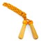 Скакалка Мишка 2,5 м желто-оранжевая Viga 44678 30372d3fcf3e11ef0a8 - фото 1698615